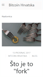 Mobile Screenshot of bitcoin-hrvatska.com