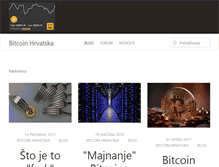 Tablet Screenshot of bitcoin-hrvatska.com